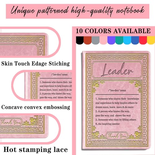 WHLBHG carnet ligné rose et multicolore pour vos sessions d'écriture