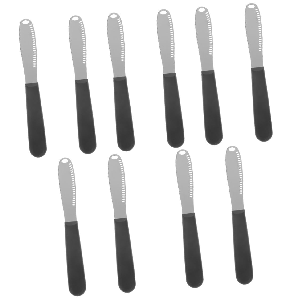 Garneck 5sets Butter Spatula Cheese Butter Cheese Cutter Spatula Butter Spreader Cake Spreader Paring Knife Ultra Sharp Slicer Serrated Kitchen Butter Keeper Butter Curler Bread 2pcs*5
