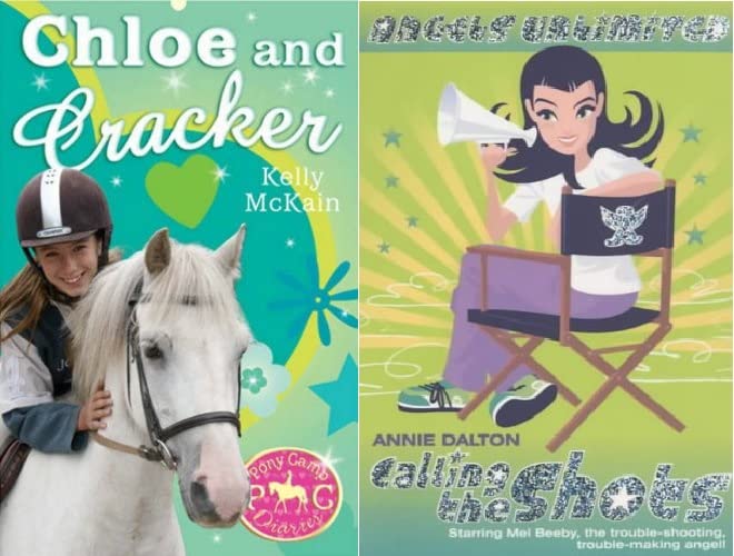 Chloe and Cracker: Bk. 3 (Pony Camp Diaries) + Angels Unlimited (4) � Calling the Shots: No. 4 (Mel Beeby, Agent Angel) [Paperback] Kelly Mckain and Annie Dalton