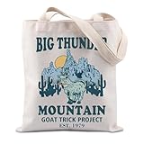 Family Trip Gift Rides Gift Big Thunder Mountain Goat Trick Project Tote Bag (BIG THUNDER)