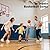 Basketball Hoop Outdoor 8.04-10FT Height Adjustable,Portable Basketball Goal with 44 Inch Shatterproof Backboard,Heavy-Duty Base & Wheels for Youth,Teens,Adults in Backyard,Driveway,Indoor