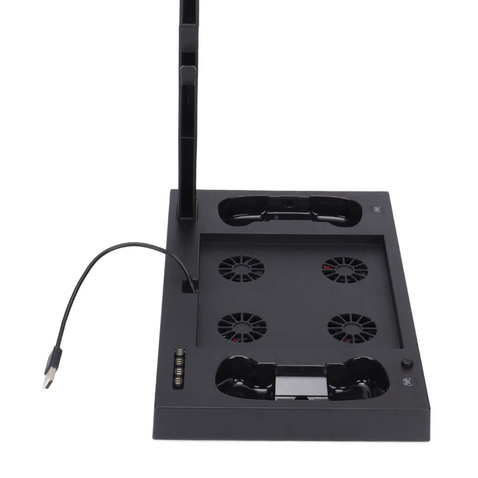 Acogedor Soporte de refrigeración vertical para consola Xbox Series X y controlador, base de carga dual para gamepad con batería recargable de 1400 mAh y ventilador de refrigeración serie X