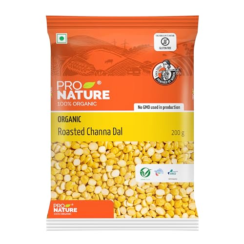 Image of Pro Nature Organic Roasted Channa Dal, 200 Gram