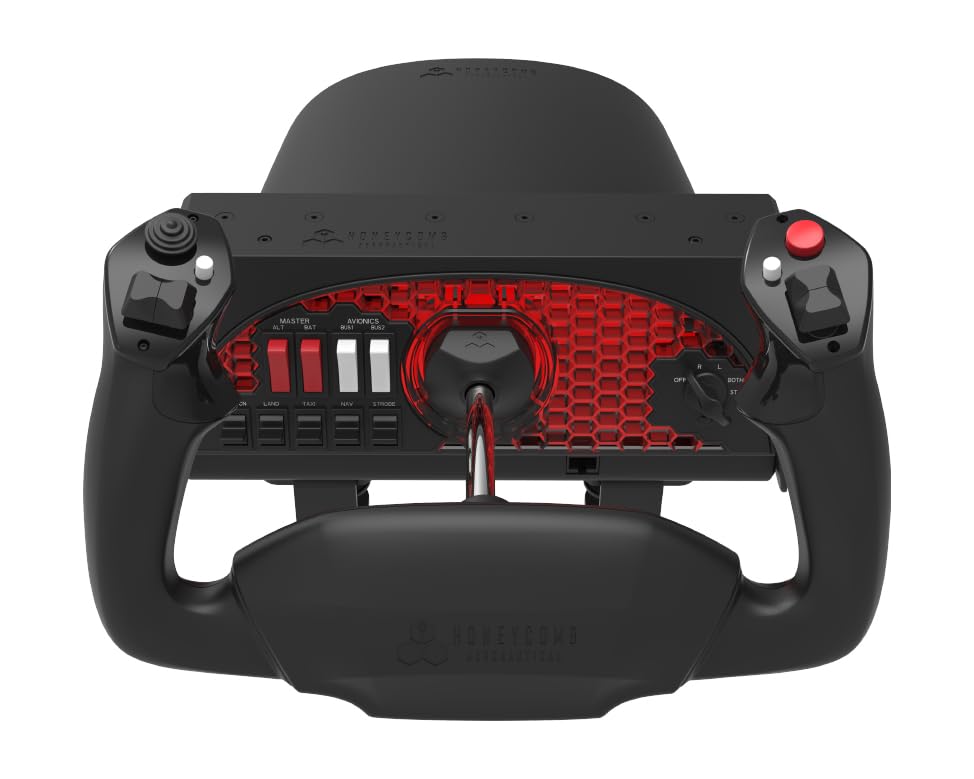 Amazon.com: Honeycomb Aeronautical ALPHA FLIGHT CONTROLS YOKE 