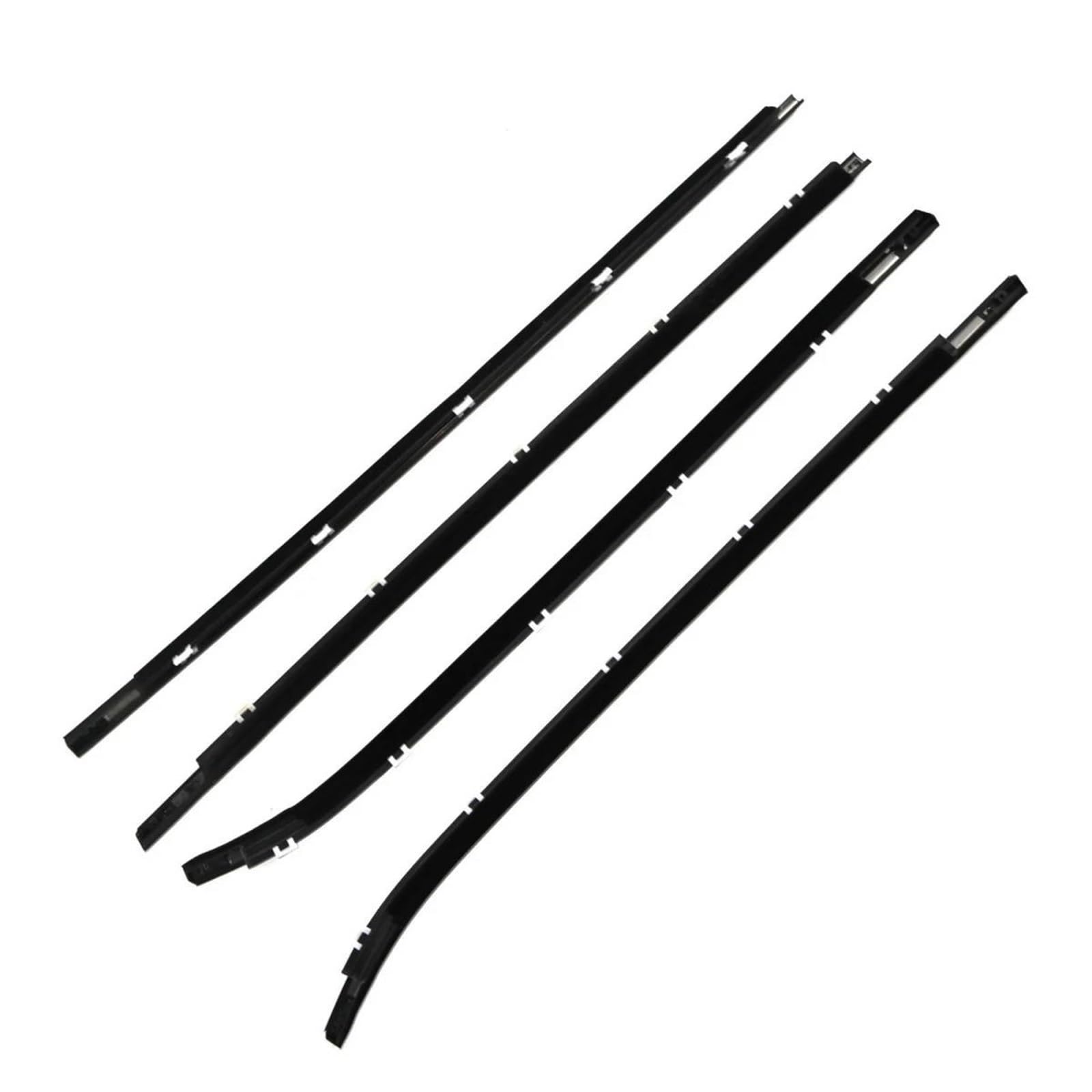 One Color Car Window Rubber Seal For Hyundai I30 2007-2011 82210-2L000 82220-2L000 83210-2L000 83220-2L000 Black Car Window Weatherstrip Window Weatherstrip