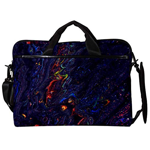 Bolso bandolera para portátil de 14 a 15.4 pulgadas, maletín con estampado abstracto de diseño