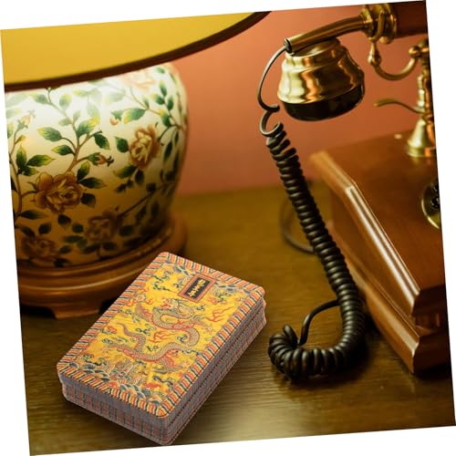 Supvox Goldfolie Pokerkarten Karten Spiel für Party Freizeit Unterhaltung Poker Kartenspiel Tisch Zubehör – Bild 8