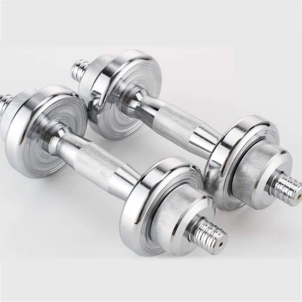 Manubrio, Set di manubri, set pesi, regolabili, in acciaio puro a doppia placcatura, bilanciere, design 2 in 1, attrezzatura sportiva