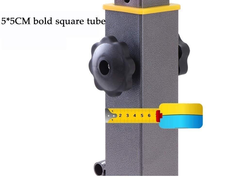 Supporto per Squat con bilanciere Regolabile, Supporto per Squat Resistente con paraurti di Sicurezza per Palestra Domestica