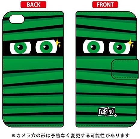 YESNO Folio Smartphone Case Miira-kun Crazy Rainbow / for iPod Touch (6th Generation) ATC6TH-IJTC-401-N251