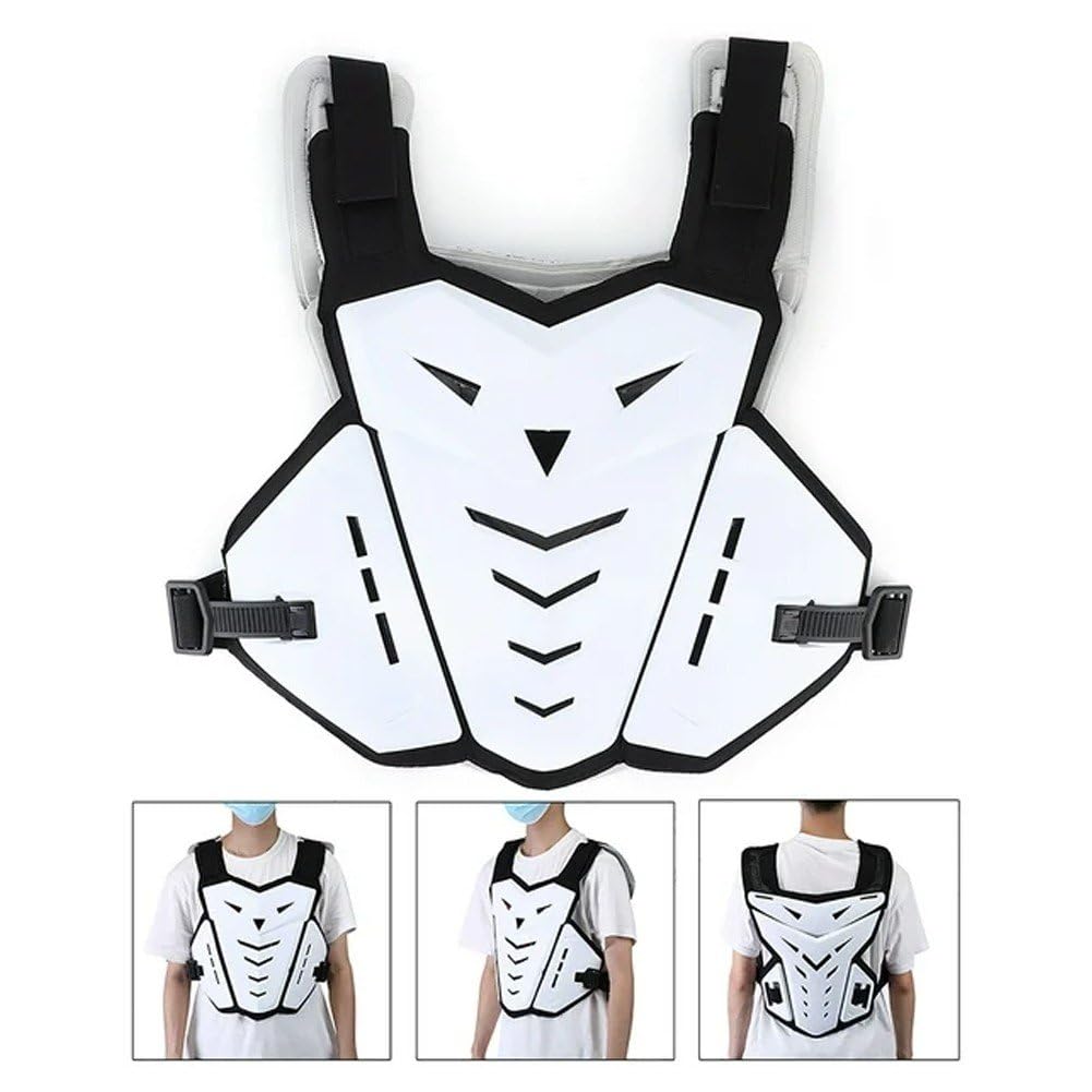 Gilet Protettivo per, Protezione per Torace E Schiena, Gilet Protettivo per Motocross, Sci, Equitazione, Pattinaggio, Gilet Anticaduta, Equipaggiamento Protettivo per Bici