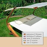 ampel 24 doppel xxl gartenliege mit dach