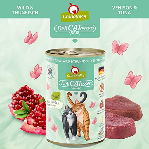 GranataPet DeliCatessen Multipack 1, Nassfutter für Katzen im Probierpaket, Alleinfuttermittel ohne Getreide, Katzenfutter mit hohem Fleischanteil & hochwertigen Ölen, 6 x 400 g 2