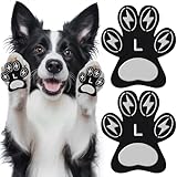 Dapaw Anti-Slip Dog Paw Pads, Paw Grip for Senior Dog on Hardwood & Tile Floors, Protector Pads for Hot Pavement, Paw Stickers for Dogs Feet with Strong Traction (5 Sets, 20 Pcs) L