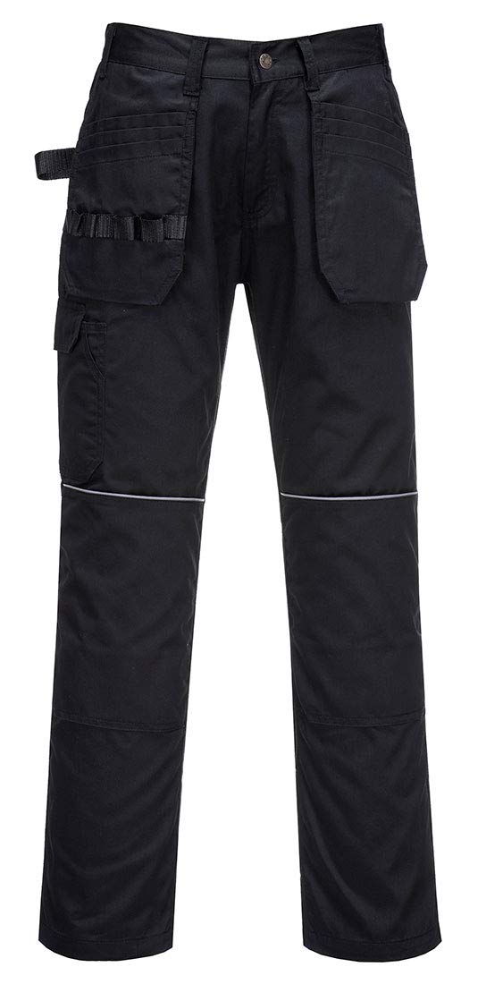 Portwest C720 Hose Polyester-Baumwolle Normalgröße Reflektierend Warnschutz
