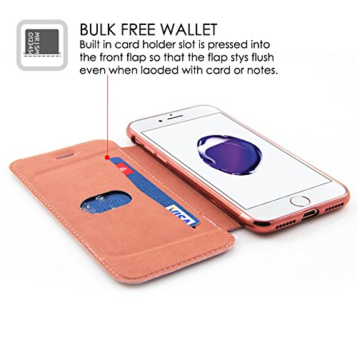 Case Buddy Custodia in Pelle per iPhone 5S, Retro