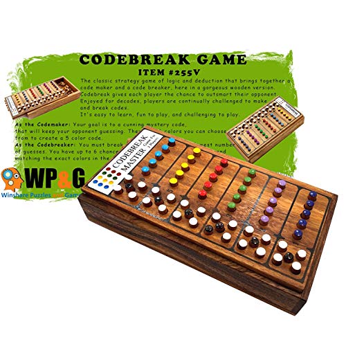 Juego de mesa Codebreak Deluxe de madera para 12+ años miniatura 1