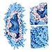 Gatuida Chenille Mopping Shoes Cover Washable Reusable Mop Slippers for Women Men Foot Covers for Floor Cleaning