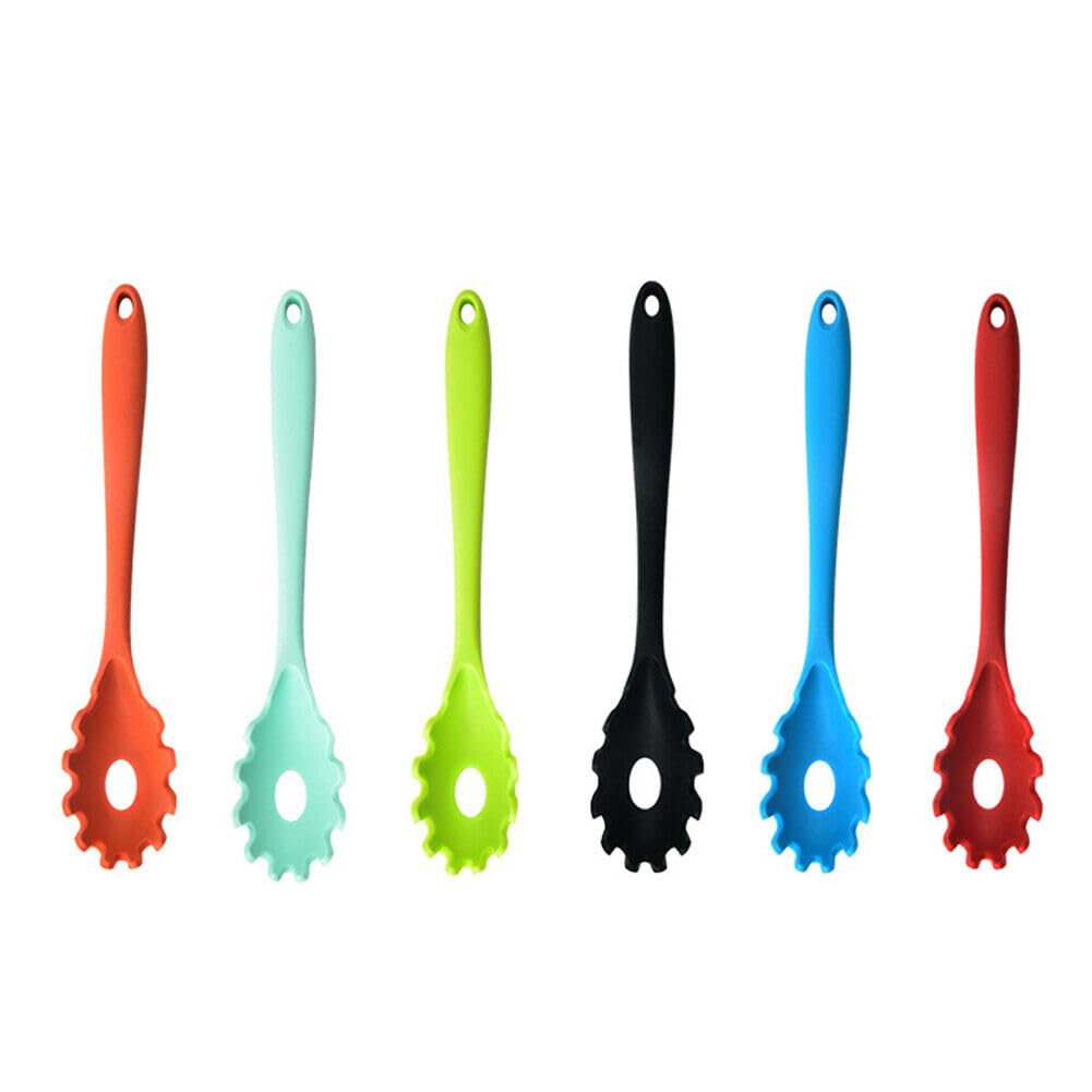 For 12 Pack Silicone Pasta Fork Heat Resistant Noodle Spaghetti For Spoon