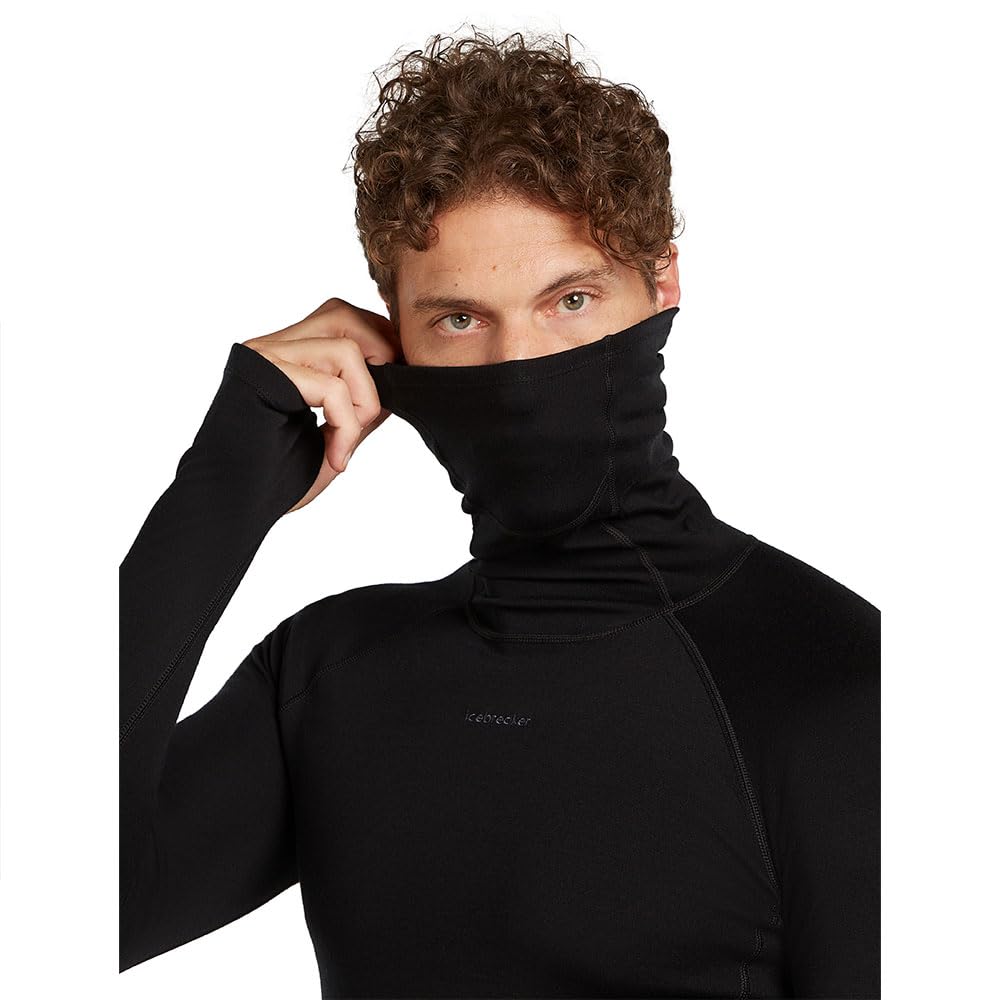 ICEBREAKER 300 MerinoFine Polar Roll Neck Long Sleeve Base Layer 2XL