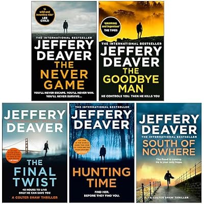 Colter Shaw Series 1-5 Books Collection Set By Jeffery Deaver
