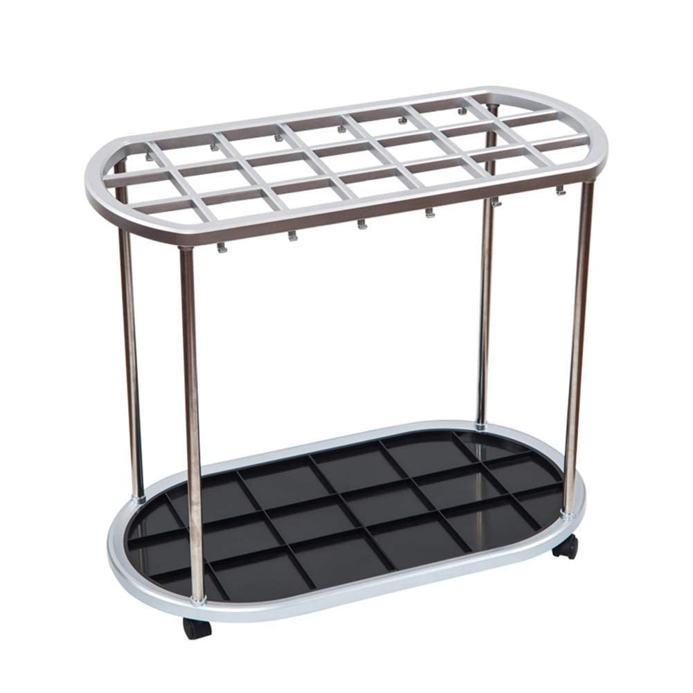 Porte-parapluie grand format avec support amovible pour parapluies pliants