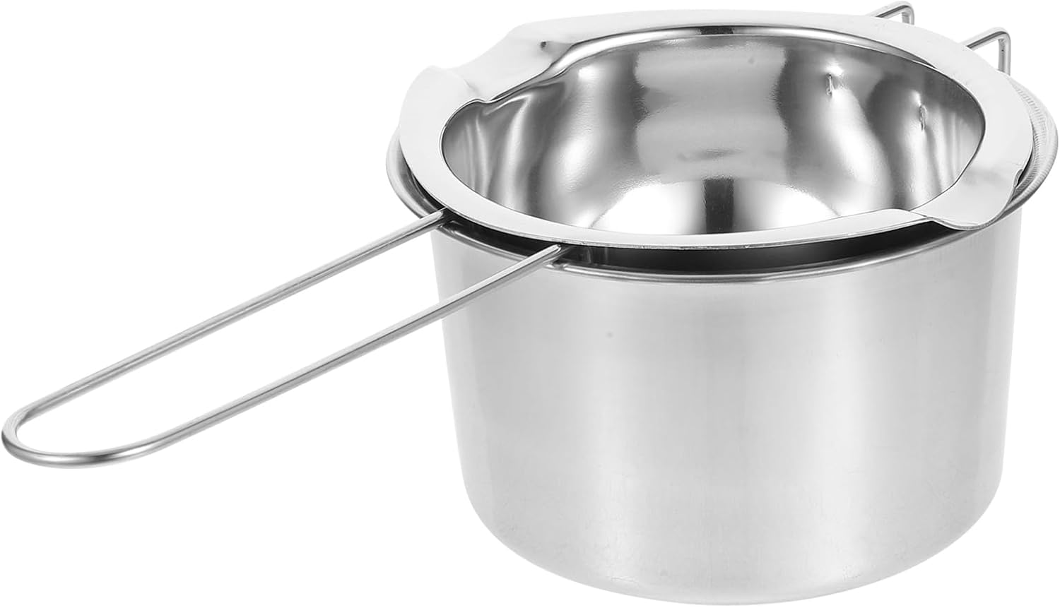 ULDIGI 6pcs Stainless Steel Wax Melting Pot Set Candle Making Double Boiler for DIY Candles Kitchen Gadget for Melting Butter Cheese and Wax