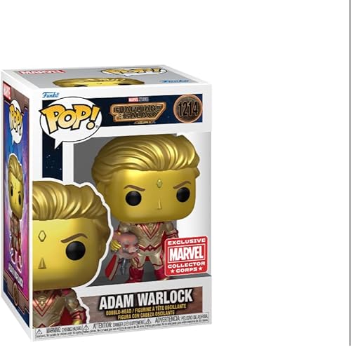 Miniatura 2 de Pop! Guardianes de la Galaxia Vol. 3 Marvel Collector Corps Exclusivo Adam Warlock #1214 con estuche acrílico gratis