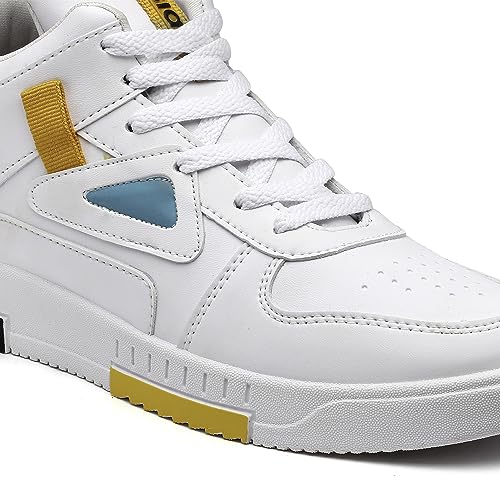 Image of ASIAN Men's TARZAN-11 Casual Sneaker Shoes with Synthetic Upper Lightweight Comfortable Mid Top Sneaker Shoes for Men's & Boy's