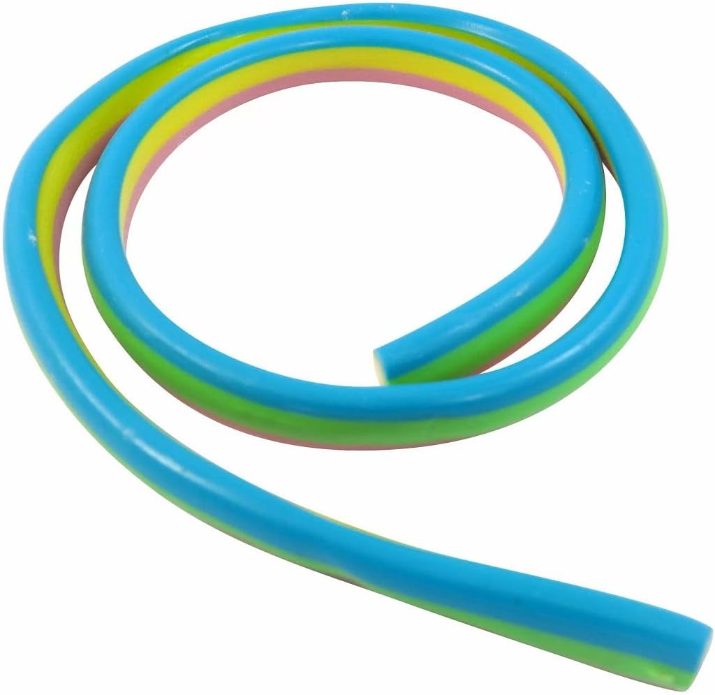 Giant Rainbow Cables - 30 Candy Sticks Sweets