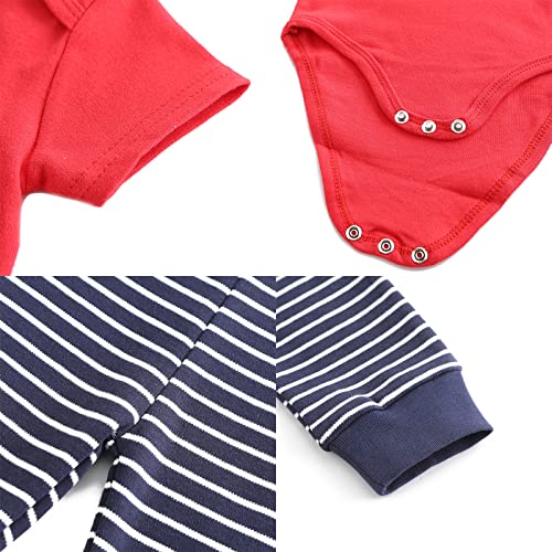 Image of MAMIMAKA Newborn Layette Gift Set Bodysuits Pants for Baby Girl and Boy 24 Piece 100% Cotton Essentials and Accessories
