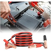 67" 150A Heavy Battery Duty Jumper Cables - Alligator Clips Electrical Battery Clamps for Emergency Roadside Assistance - Universal Jumper Cables for Car Truck Van Bus