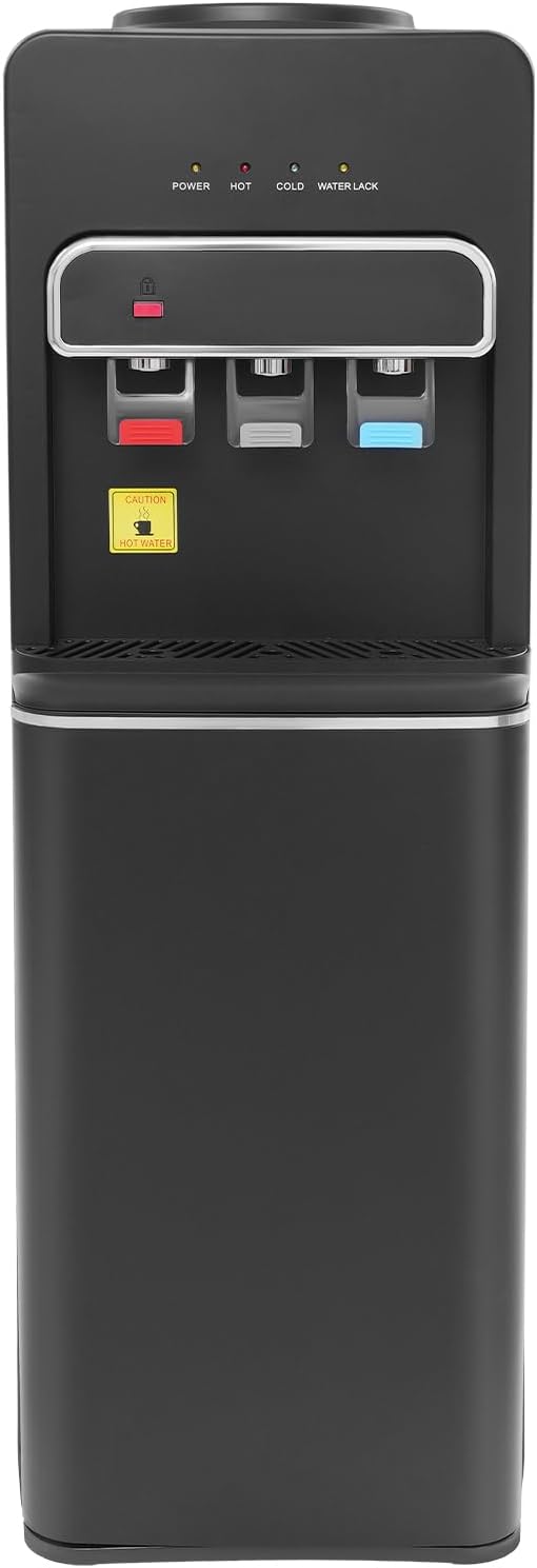 Dispensador de agua enfriadores de agua, dispensador de agua fría y caliente, dispensador de agua eléctrico de acero inoxidable para encimera, carga