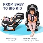 Graco Extend2Fit Convertible Car Seat, Rear-Facing and Forward-Facing, Extended Rear-Facing Seat Option, Redmond, Ideal for Newborns, Infants, and Toddlers - Image 3
