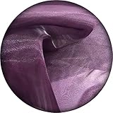 Plum Sheer Organza Fabric - Silky Shiny Organza Bolt for Wedding Dress - Pack of 10 Yard | Fashion...