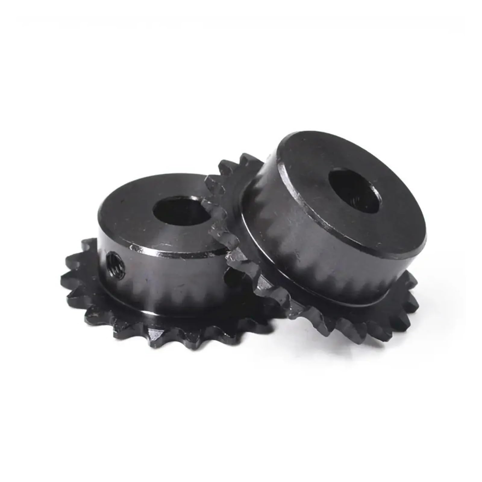 Bevel Gear Pinion Hardware Mechanical 04C 30Teeth Sprocket Wheel 45# Steel Bore 8mm-20mm Industrial Chain Gear with Top Wire Motor Chain Drive(10mm)
