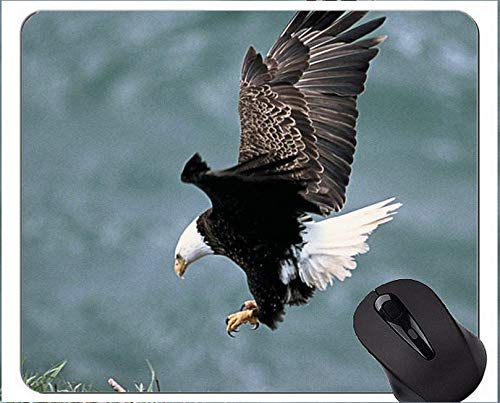 Eagles Non-Slip Rubber Gaming Mouse Pad,Eagles Nest Mouse Pad With Stitched Edge