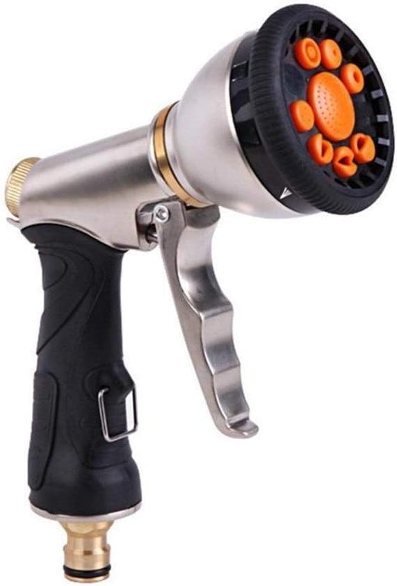 Lawn Garden Nozzle Garden Water Gun Hose Nozzle Mutifunctional Household Car Washing Yard Water Sprayer Garden Water Hose Nozzle Dropshipping (Color : 01)