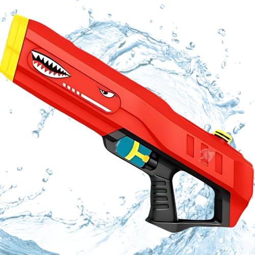 Image of Storio Space Man Shark Head Holi Pichkari Water Gun Toy for Kids for Holi with 25Ft Range |High Pressure Mechanism Ideal Outdoor Toy for Pool & Beach Fun