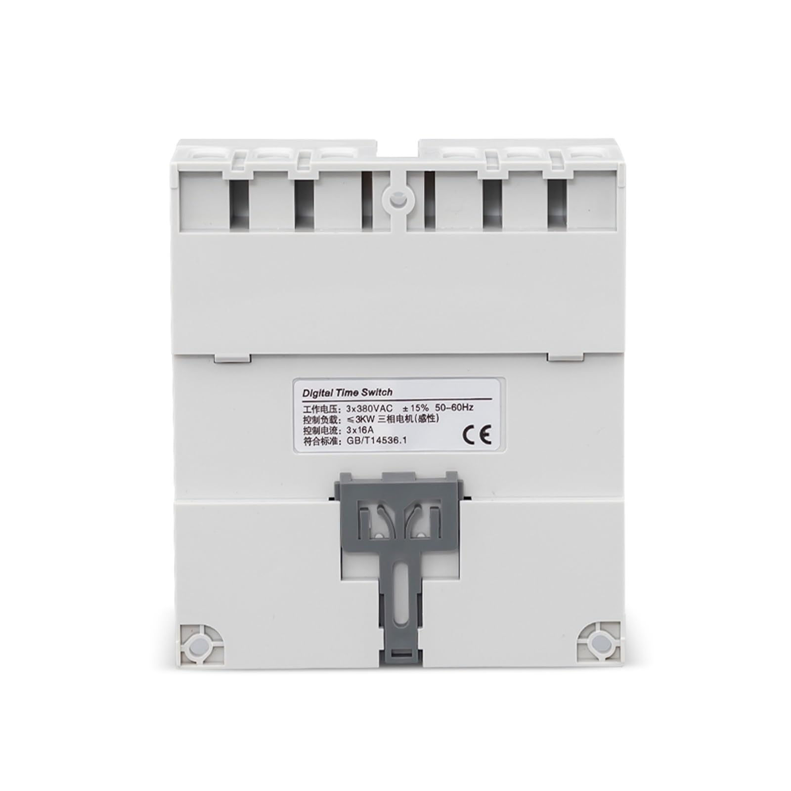 ZERVA Interruptor Temporizador 380V 415V, Temporizador trifásico, Interruptor de Tiempo Digital programable semanal de 7 días