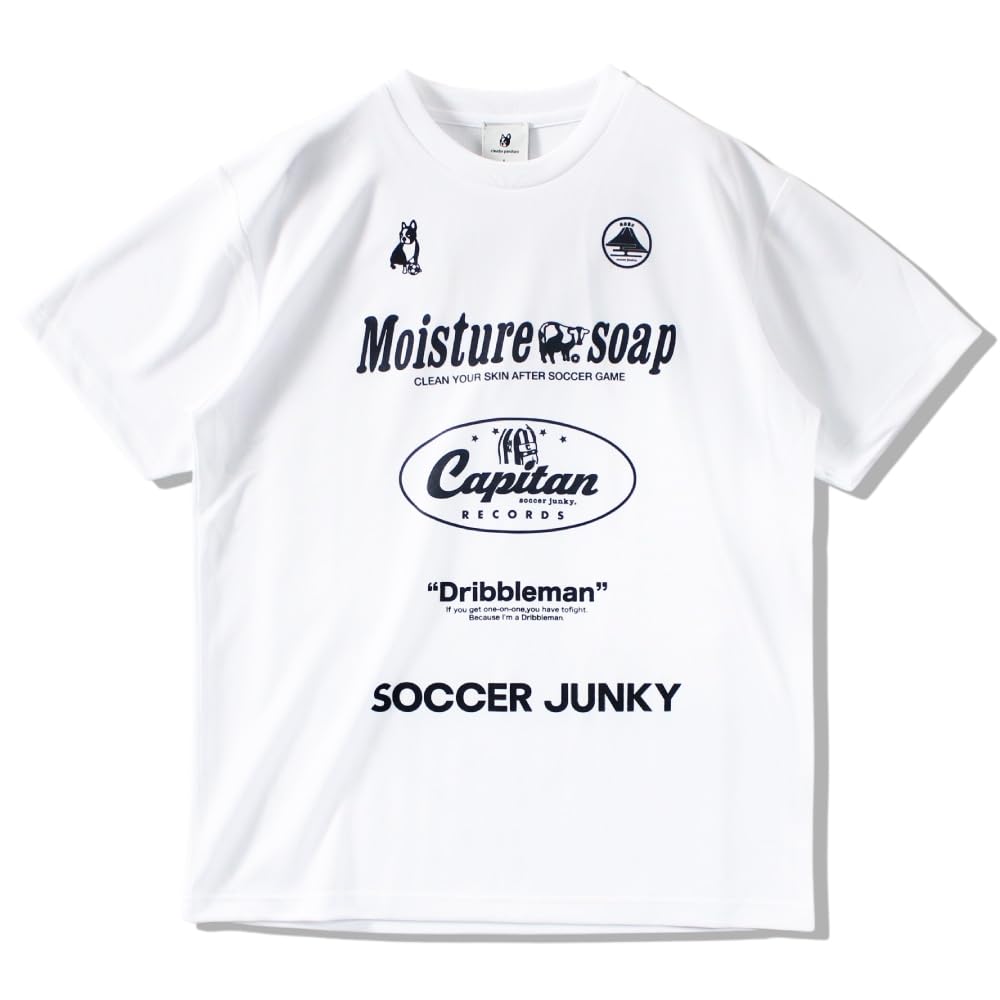 [サッカージャンキー] ストリートウェア Moisture SoapワークアウトTEE