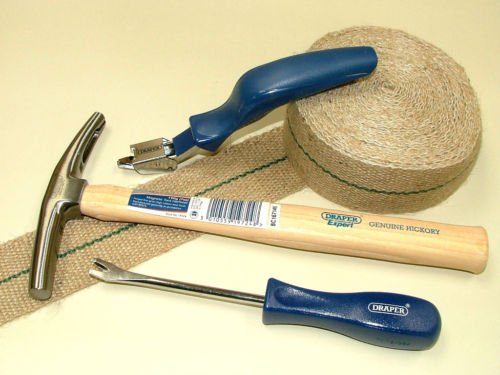 Pandoras Upholstery Silver Upholstery Staple Remover,Tack Lifter & Magnetic Hammer