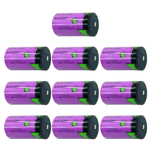 [10 Pack] 3.6V TL-5930 Lithium Battery for Tadiran TL-5930 Series Size D TL-5930 Battery?19000mAh
