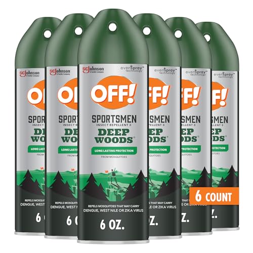 OFF! Deep Woods Sportsmen Insect Repellent Spray for Hunting Camping a