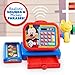 Disney Junior Mickey Mouse Realistic Sounds Toy Cash Register with Pretend Play Money, 14-pieces, Kids Toys for Ages 3 Up, Amazon Exclusive by Just Play