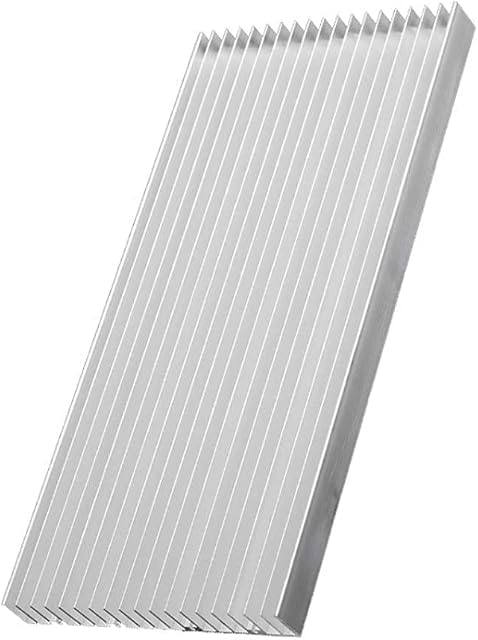 Aluminum Heatsink, Heat Sink Cooler Module, 19-tooth Cooling Radiator Module for High Power LED Light, Computer Heatsinks for Fish Tank LED Devices Cooling Accessary(300 * 140 * 20mm)