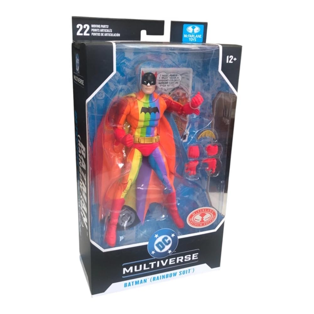 DC Multiverse 7IN - Rainbow Batman (Chase)