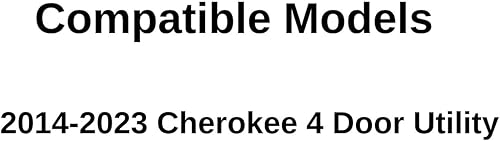 Miniatura 3 de Vidrio de puerta trasera del lado derecho del pasajero compatible con modelos Jeep Cherokee 2014-2023 (no para Grand Cherokee)