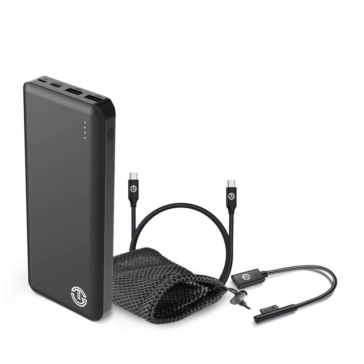 The Tanker PD 45W Surface Portable Charger by JGo Tech 26800mAh