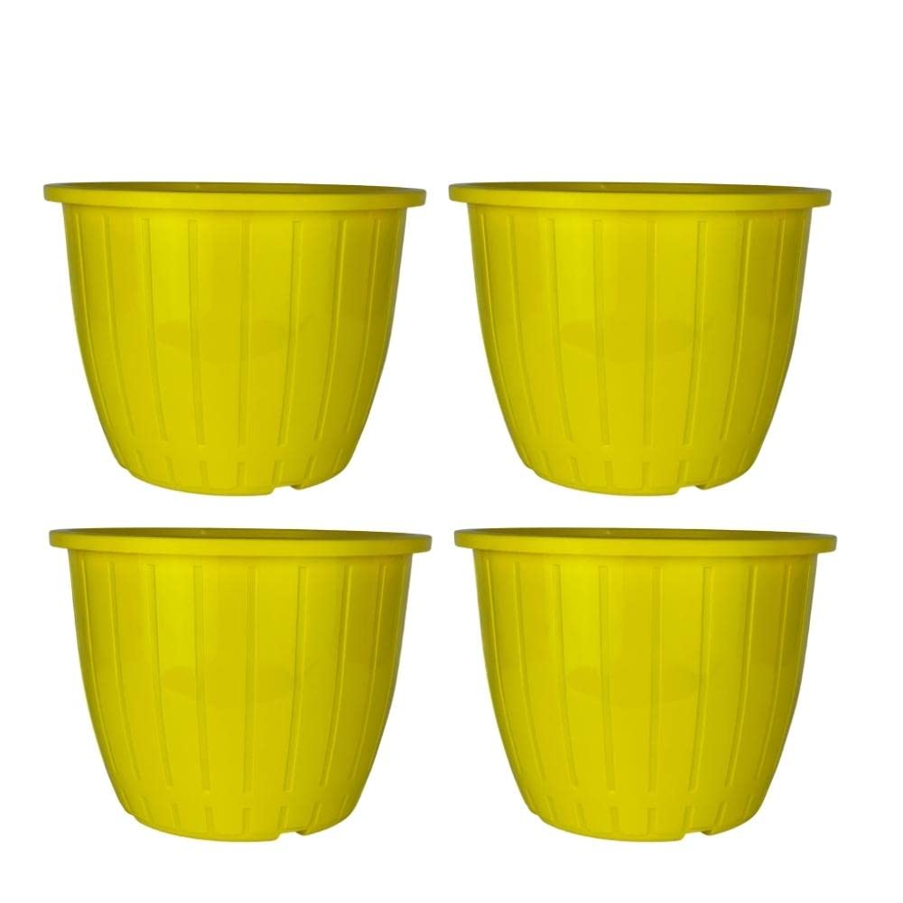 See full amazon price history chart for Go Hooked Plastic Duro Flower Pot for Gardening, Indoor/Outdoor Planter-Yellow (10 Inch)(Pack of 4) Go Hooked Plastic Duro Flower Pot for Gardening, Indoor/Outdoor Planter-Yellow (10 Inch)(Pack of 4) (B0C41H6MF9) Amazon Price History, Amazon Price Tracker